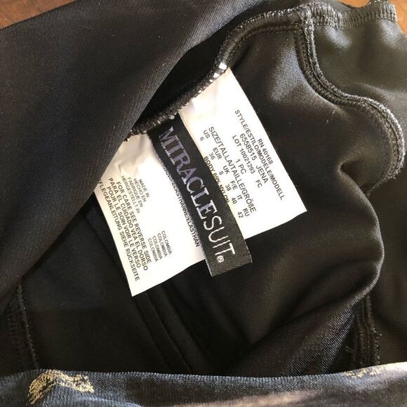 Miraclesuit Bronze Reign Jena One-Shoulder One-Piece Swimsuit - Picture 6 of 8